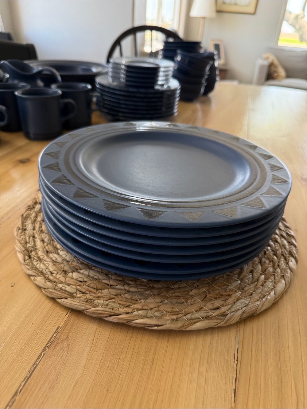 Pfaltzgraff Morning Light 7 Dinner Plates